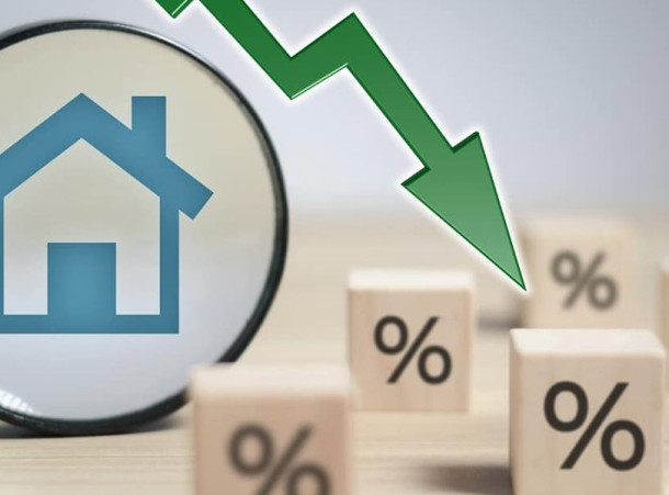 Baisse des taux de crédit immobilier