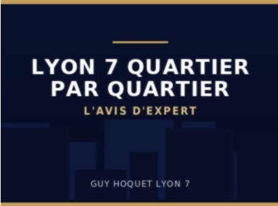 Lyon 7 quartier par quartier : l'avis d'expert de Gaël Fluchaire